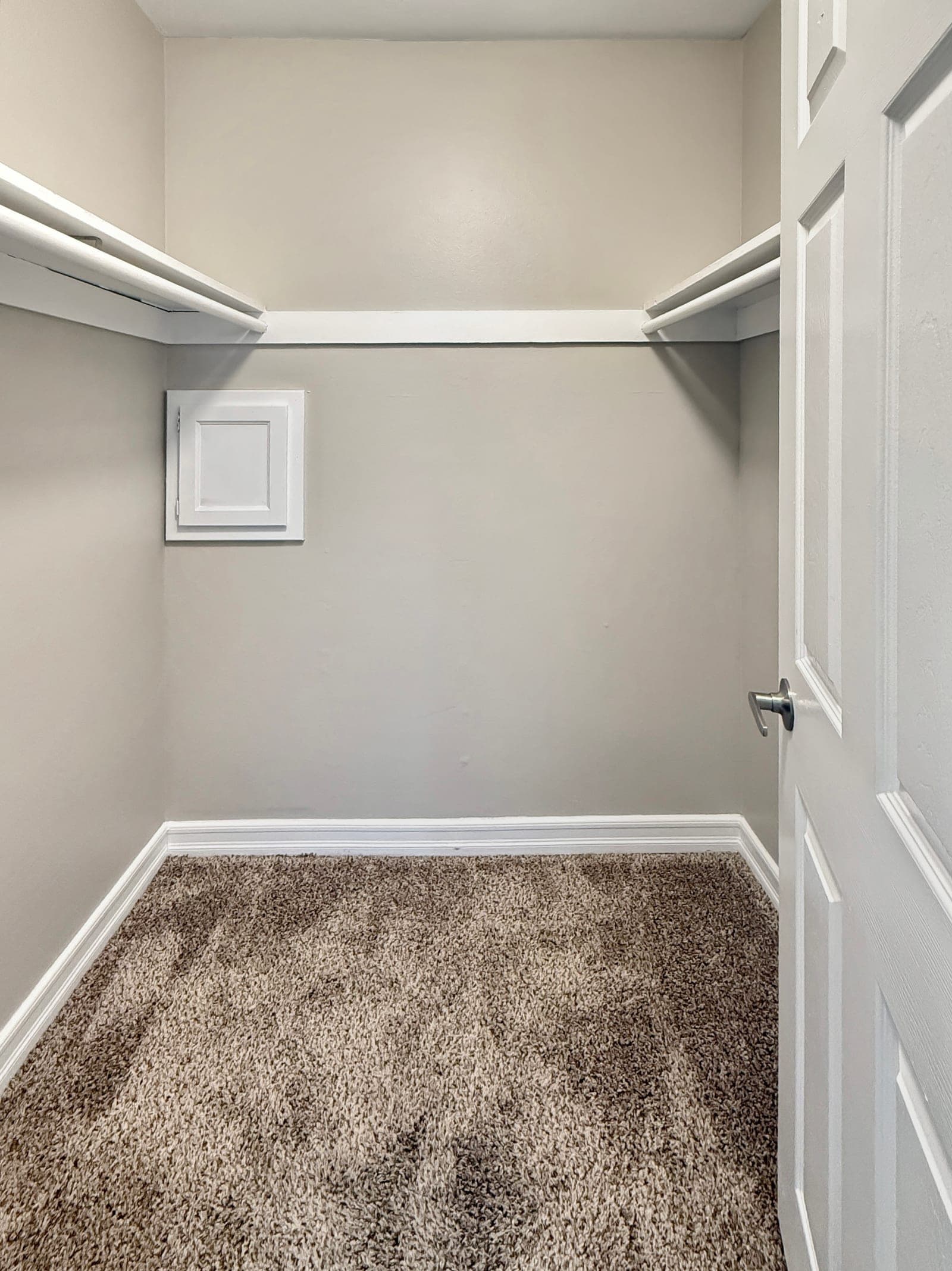 Walk-in closets (select units)