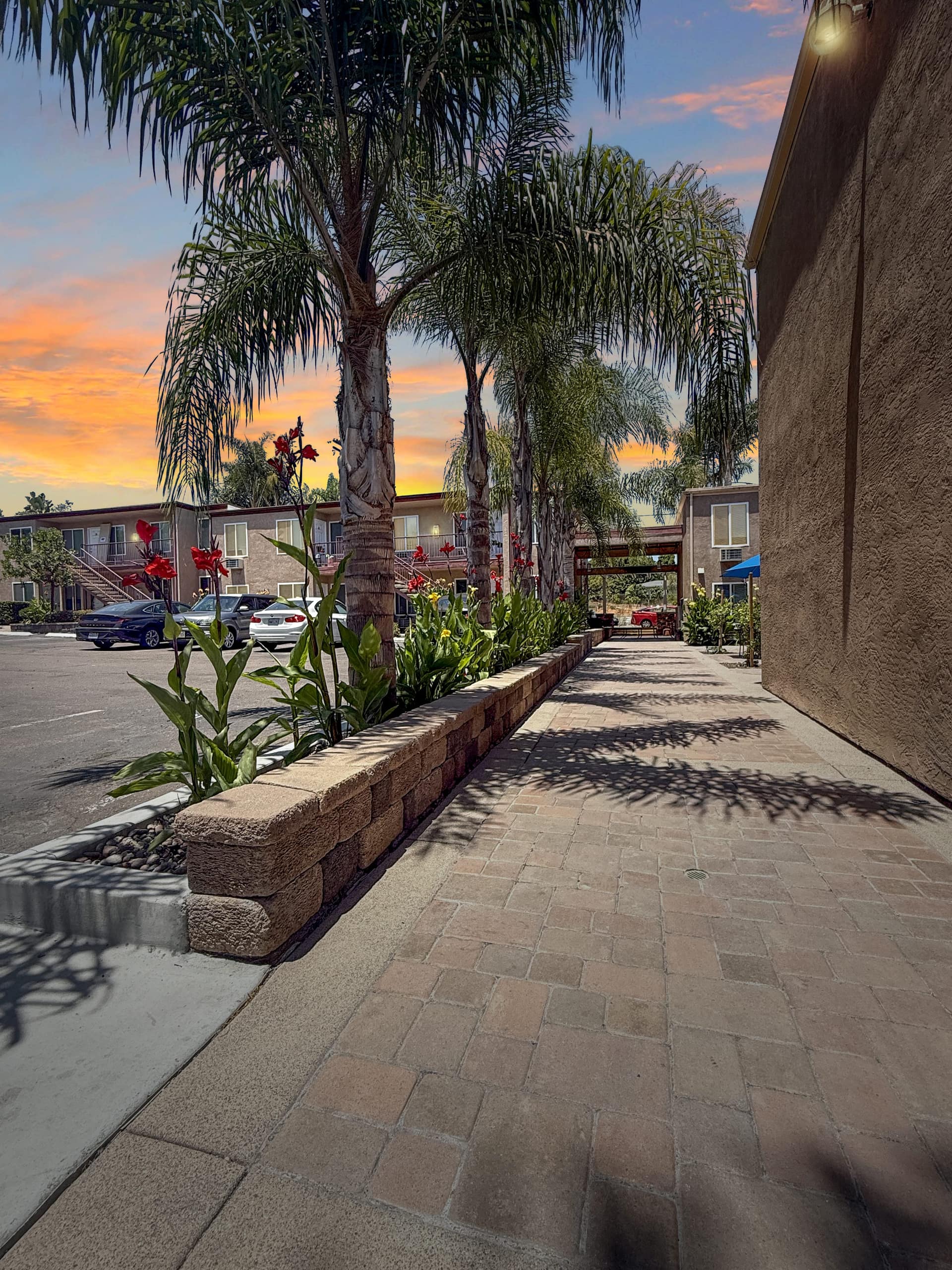 Community walkway at Tierra Del Rey